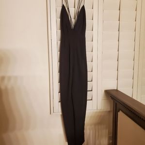 Tobi black jumpsuit tank